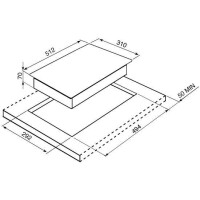 Встраиваемая индукционная варочная панель Smeg PGF32I1