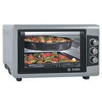 Мини-печь Delta D-0550 серый
