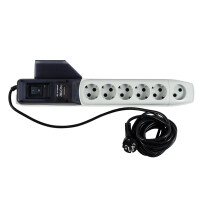 Сетевой фильтр Pilot Pro 5м серый