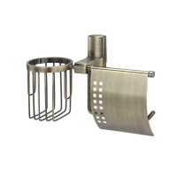 Держатель туалетной бумаги и освежителя WasserKraft Exter K-5259