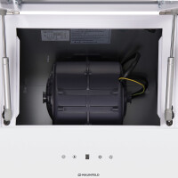 Каминная вытяжка Maunfeld Manchester Light 90 белое стекло