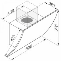 Каминная вытяжка Kaiser AT 6488 Eco