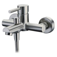 Смеситель для ванны WasserKraft Wern 4201 матовый хром