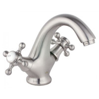 Смеситель для раковины Timo Nelson 1911F Silver