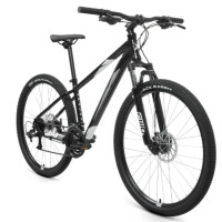 Велосипед Forward Apache 27,5 2.2 D черный/серый 2022 г 15" RBK22FW27296