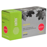 Картридж Cactus CS-C711Y