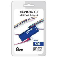 Флеш-накопитель Exployd 8GB-580-синий