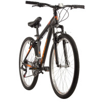 Велосипед Foxx 26 ATLANTIC черный, алюминий, размер 18 (26AHV.ATLAN.18BK2)