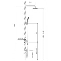 Душевая система Timo Selene SX 306900 SM 1113 chrome