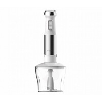 Блендер погружной Vekta HBS-0704 серебристый/белый