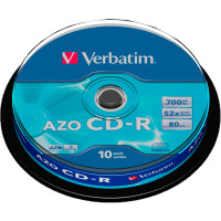 Диск CD-R Verbatim 700MB 43437