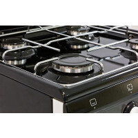 Газовая плита DeLuxe 5040.38 гщ черный