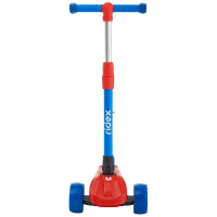 Самокат Ridex 3-х колесный Juicy R, 120/80 мм красный/синий