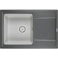 Кухонная мойка Granula HI 74 графит/базальт