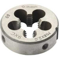 Плашка Зубр Мастер круглая М12x1.5 (4-28022-12-1.5)