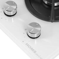 Встраиваемая газовая варочная панель HOMSair HGG321WH