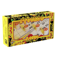 Настольная игра Десятое королевство Русское лото 01729 желтый