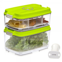 Контейнеры для вакуумных упаковщиков Status , набор VAC-REC-Bigger Green