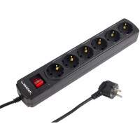 Сетевой фильтр Ippon BK232 черный