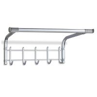 Вешалка Sheffilton SHT-WH6 хром/серый