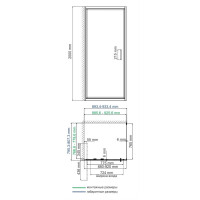 Душевой уголок WasserKraft Salm 27I20