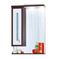 Зеркало-шкаф Бриклаер Бали 62 L венге