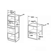 Встраиваемая микроволновая печь Maunfeld MBMO.20.7S
