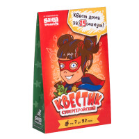 Настольная игра Банда умников Квестик супергеройский Катя (УМ157)