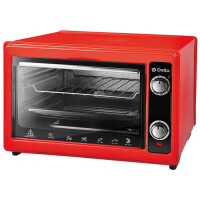 Мини-печь Delta D-0122 красный