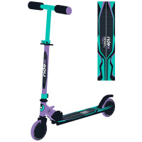 Самокат Ridex Rebel 125 фиолетовый/мятный