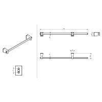Полотенцедержатель Sonia 156344