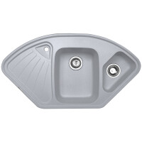 Кухонная мойка Zigmund & Shtain ECKIG 1000.2 млечный путь