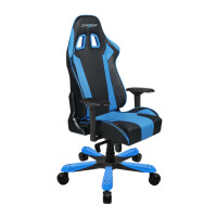 Кресло игровое DXRacer King черный/синий (OH/KS06/NB)