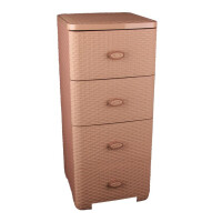 Комод Альтернатива Плетенка М2434 какао