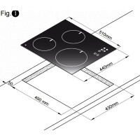 Встраиваемая индукционная варочная панель Zigmund & Shtain CIS 029.45 WX