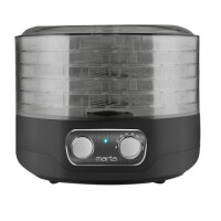 Сушилка для овощей Marta MFD-205PS черный жемчуг