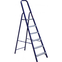 Стремянка Алюмет 6 ступеней стальная
