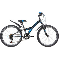 Велосипед Novatrack 24SH6V.RACER.10BK20 (140691) черный