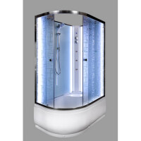 Душевая кабина Deto EM4512RNLED+GM