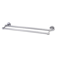 Держатель полотенец штанга двойная WasserKraft Isen K-4040