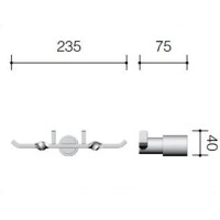 Крючок четверной Schein Van gogh D051*4