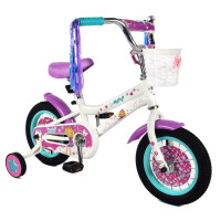 Велосипед CHINA 12 Like Nastya Белый/Сиреневый ВНМ12210