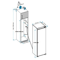 Встраиваемая морозильная камера Schaub Lorenz SL FE225WE