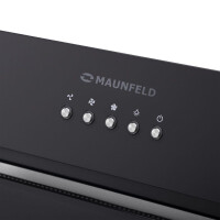 Встраиваемая вытяжка Maunfeld Trapeze 602IG черный