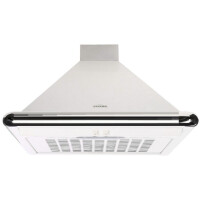 Каминная вытяжка Elikor Сатурн 50П-180-В1Л белый/нержавеющая сталь