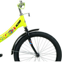 Велосипед Altair CITY KIDS 20 COMPACT ярко-зеленый (IBK22AL20036)
