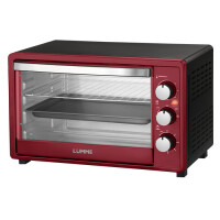 Мини-печь Lumme LU-1709 бордовый гранат