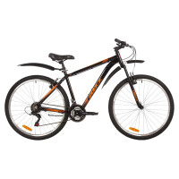 Велосипед Foxx 27.5 ATLANTIC черный, алюминий, размер 20 (27AHV.ATLAN.20BK2)