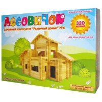 Конструктор Лесовичок Разборный домик №6 (les 006)