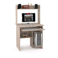 Стол компьютерный Мебель-Комплекс СК-01Н ясень шимо светлый